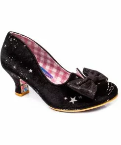 Irregular Choice Dazzle Razzle Stars Pumps Black New In