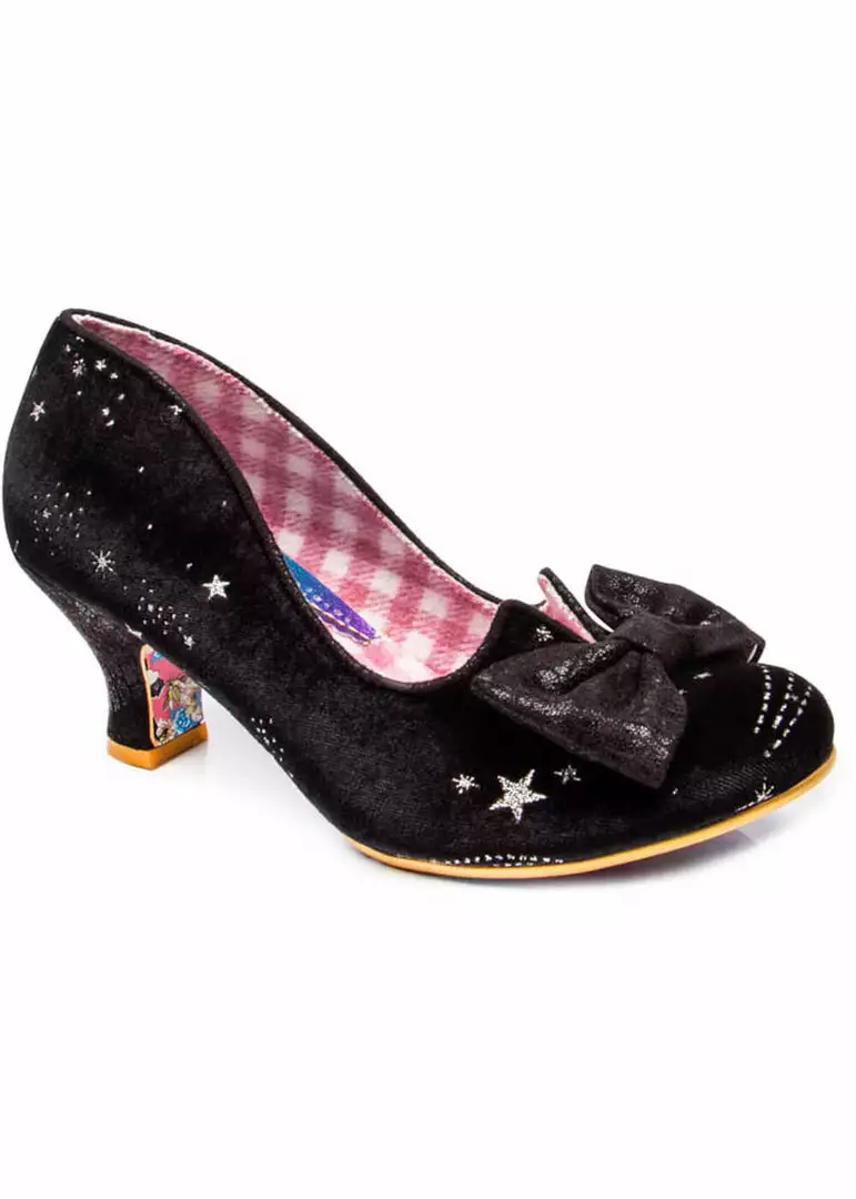 Irregular Choice Dazzle Razzle Stars Pumps Black New In 3 Irregular Choice Dazzle Razzle Stars Pumps Black New In