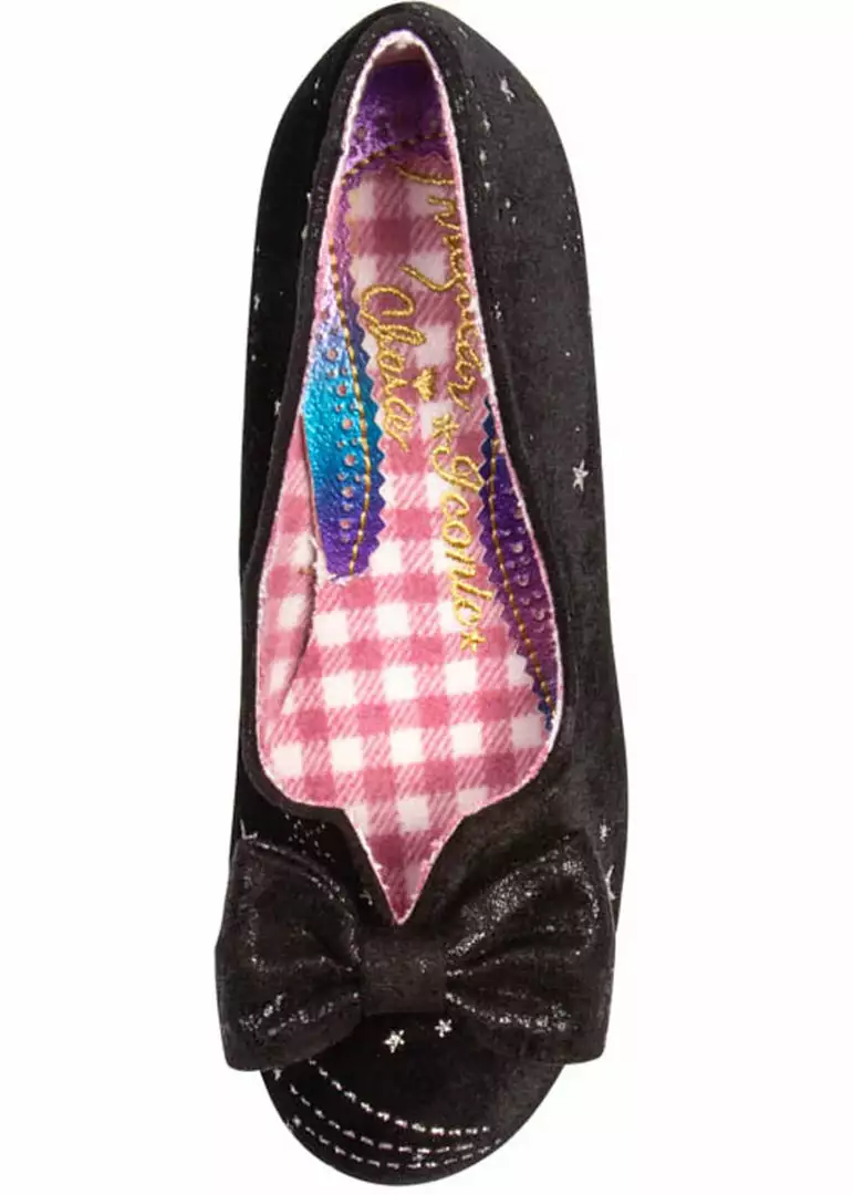 Irregular Choice Dazzle Razzle Stars Pumps Black New In 6 Irregular Choice Dazzle Razzle Stars Pumps Black New In