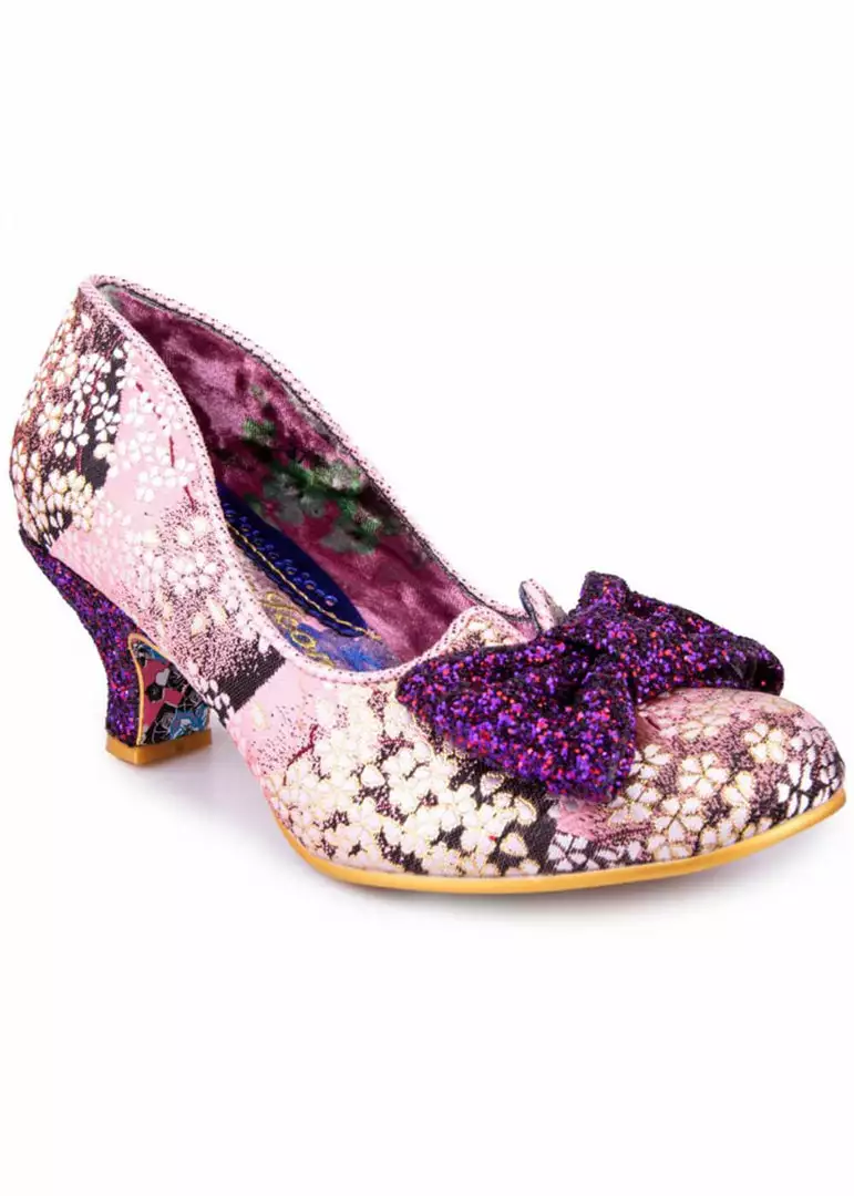 New In Irregular Choice Dazzle Razzle Floral 40's Pumps Pink 3 New In Irregular Choice Dazzle Razzle Floral 40's Pumps Pink