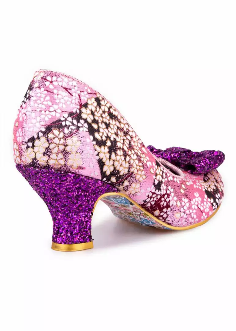 New In Irregular Choice Dazzle Razzle Floral 40's Pumps Pink 4 New In Irregular Choice Dazzle Razzle Floral 40's Pumps Pink