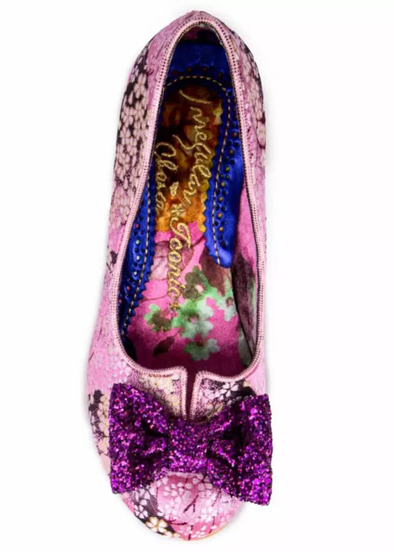 New In Irregular Choice Dazzle Razzle Floral 40's Pumps Pink 6 New In Irregular Choice Dazzle Razzle Floral 40's Pumps Pink