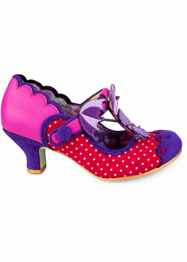New In Irregular Choice Poodle Perfect 50's Pumps Purple 4 New In Irregular Choice Poodle Perfect 50's Pumps Purple