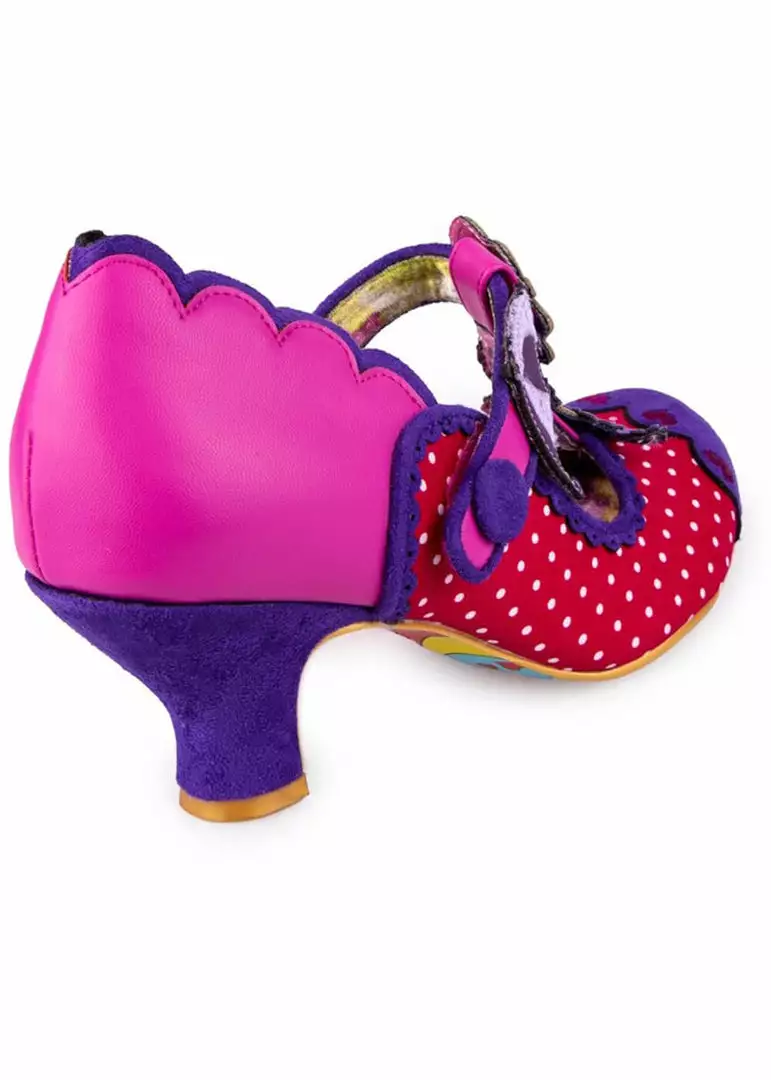 New In Irregular Choice Poodle Perfect 50's Pumps Purple 5 New In Irregular Choice Poodle Perfect 50's Pumps Purple