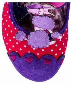 New In Irregular Choice Poodle Perfect 50's Pumps Purple 11 New In Irregular Choice Poodle Perfect 50's Pumps Purple