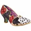 Irregular Choice Playing Cards Showdown 50's Pumps Black New In 2 Irregular Choice Playing Cards Showdown 50's Pumps Black New In