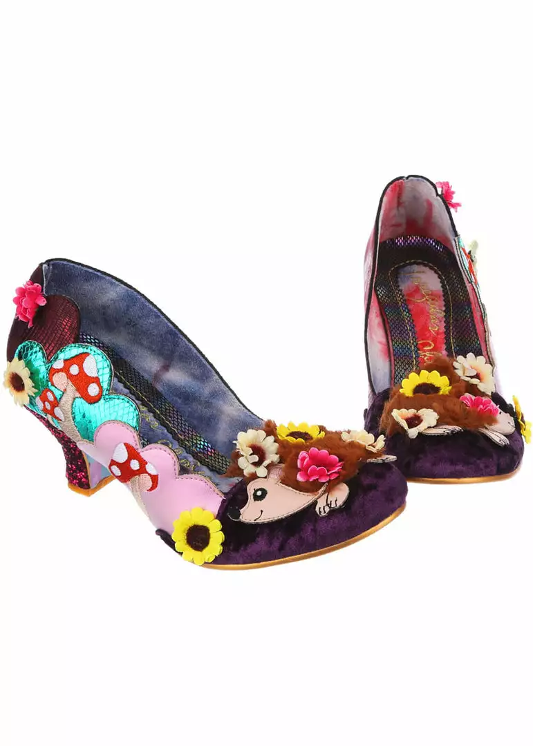 New In Irregular Choice Hedgerow Happiness 50's Pumps Pink 5 New In Irregular Choice Hedgerow Happiness 50's Pumps Pink
