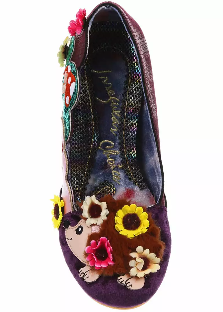 New In Irregular Choice Hedgerow Happiness 50's Pumps Pink 6 New In Irregular Choice Hedgerow Happiness 50's Pumps Pink