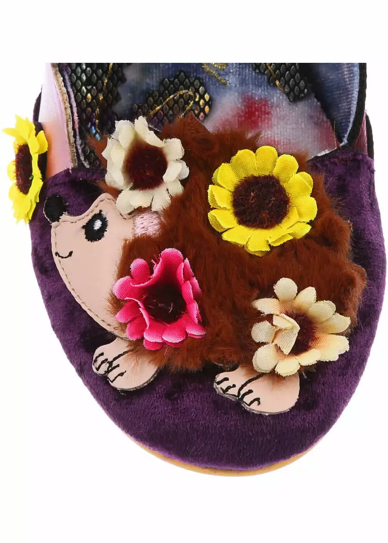 New In Irregular Choice Hedgerow Happiness 50's Pumps Pink 7 New In Irregular Choice Hedgerow Happiness 50's Pumps Pink