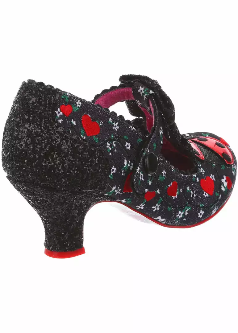 Irregular Choice Ladybuggin 50's Pumps Black 6 Irregular Choice Ladybuggin 50's Pumps Black