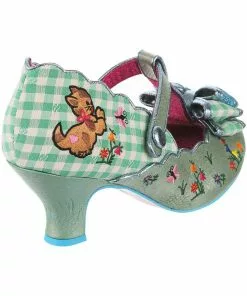 Irregular Choice Catching Butterflies Cat Pumps Green New In 9 Irregular Choice Catching Butterflies Cat Pumps Green New In