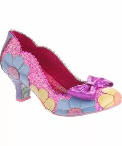 New In Irregular Choice Daisy Daisy 50's Pumps Pink