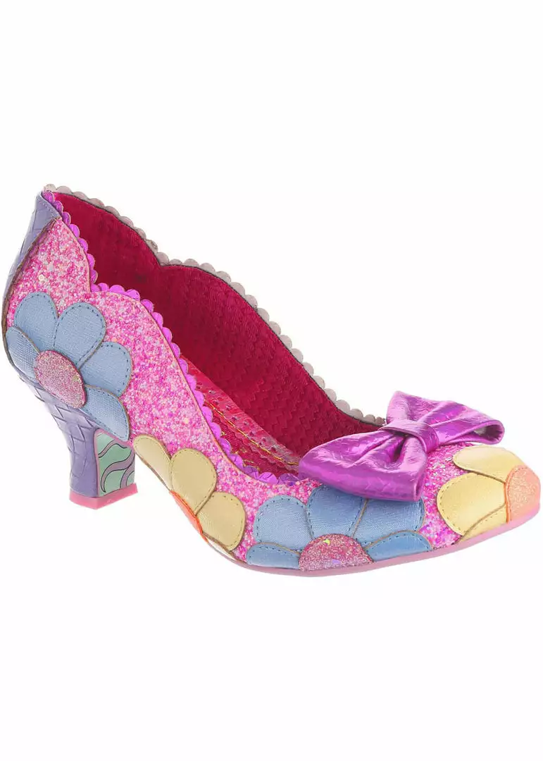 New In Irregular Choice Daisy Daisy 50's Pumps Pink 3 New In Irregular Choice Daisy Daisy 50's Pumps Pink