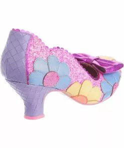 New In Irregular Choice Daisy Daisy 50's Pumps Pink 9 New In Irregular Choice Daisy Daisy 50's Pumps Pink