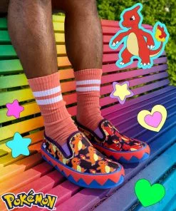 Irregular Choice Pokémon Every Day Is An Adventure Shoes Orange