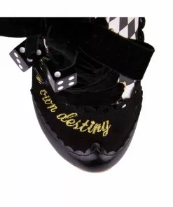 Irregular Choice Playing Cards Full House Boots Black New In 16 Irregular Choice Playing Cards Full House Boots Black New In