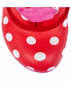 Irregular Choice Bright Eyes Polkadot 50's Pumps Red White 11 Irregular Choice Bright Eyes Polkadot 50's Pumps Red White
