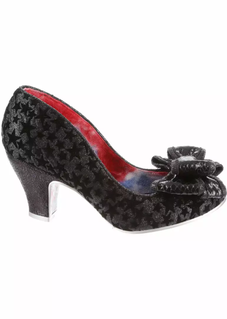 Irregular Choice Ban Joe Stars 70's Pumps Black 7 Irregular Choice Ban Joe Stars 70's Pumps Black