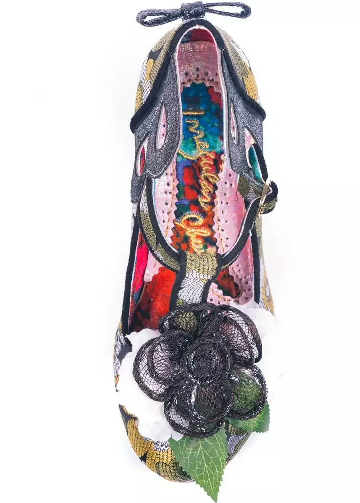 New In Irregular Choice Sleepy Jean 50's Pumps Black 6 New In Irregular Choice Sleepy Jean 50's Pumps Black