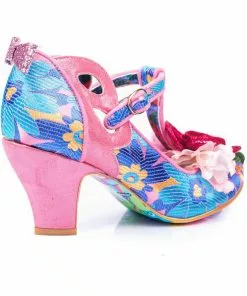 Irregular Choice Sleepy Jean 50's Pumps Pink New In 9 Irregular Choice Sleepy Jean 50's Pumps Pink New In