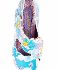 Irregular Choice Irregular Dreaming Pumps Blue Gold 10 Irregular Choice Irregular Dreaming Pumps Blue Gold