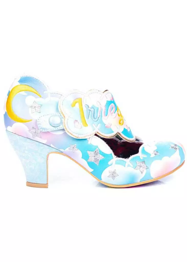 Irregular Choice Irregular Dreaming Pumps Blue Gold 6 Irregular Choice Irregular Dreaming Pumps Blue Gold