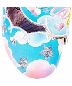 Irregular Choice Irregular Dreaming Pumps Blue Gold 13 Irregular Choice Irregular Dreaming Pumps Blue Gold