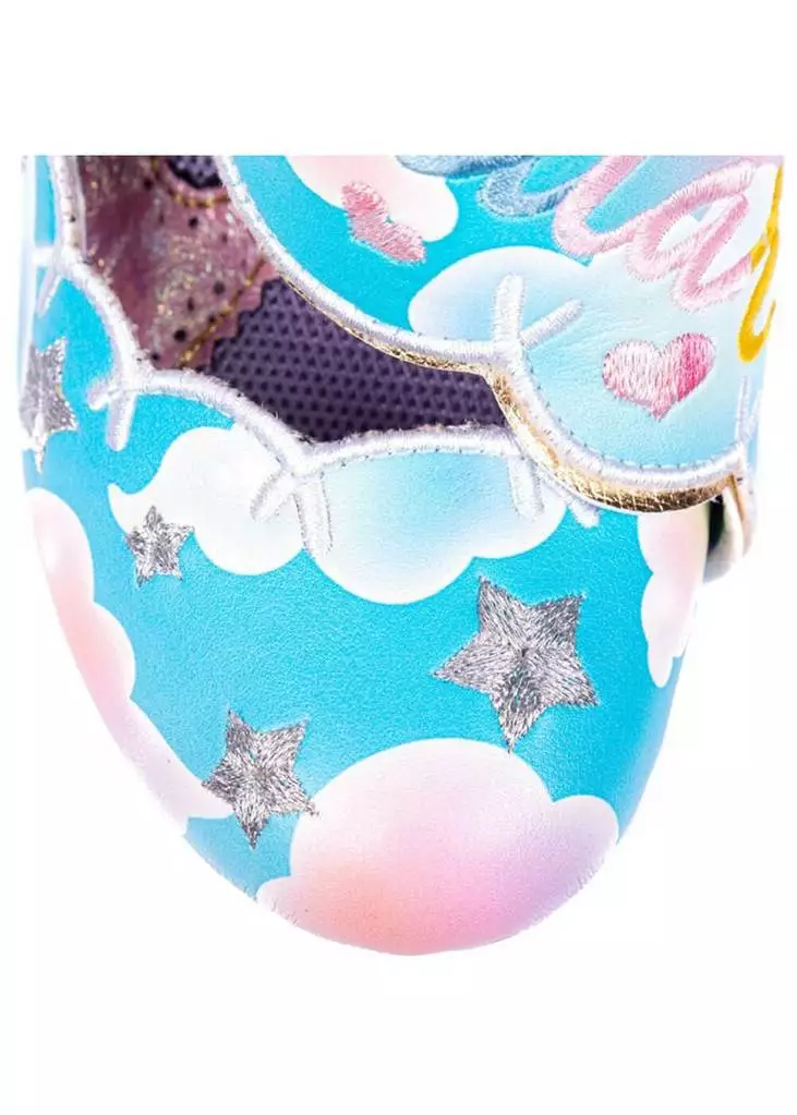 Irregular Choice Irregular Dreaming Pumps Blue Gold 8 Irregular Choice Irregular Dreaming Pumps Blue Gold