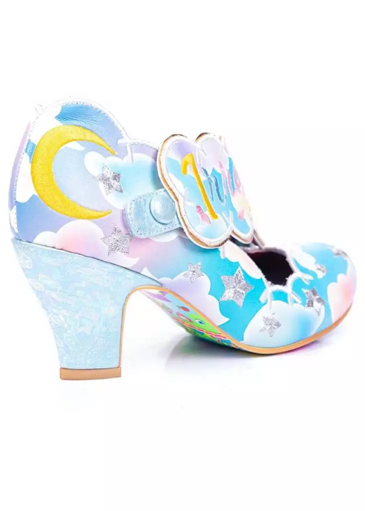 Irregular Choice Irregular Dreaming Pumps Blue Gold 7 Irregular Choice Irregular Dreaming Pumps Blue Gold