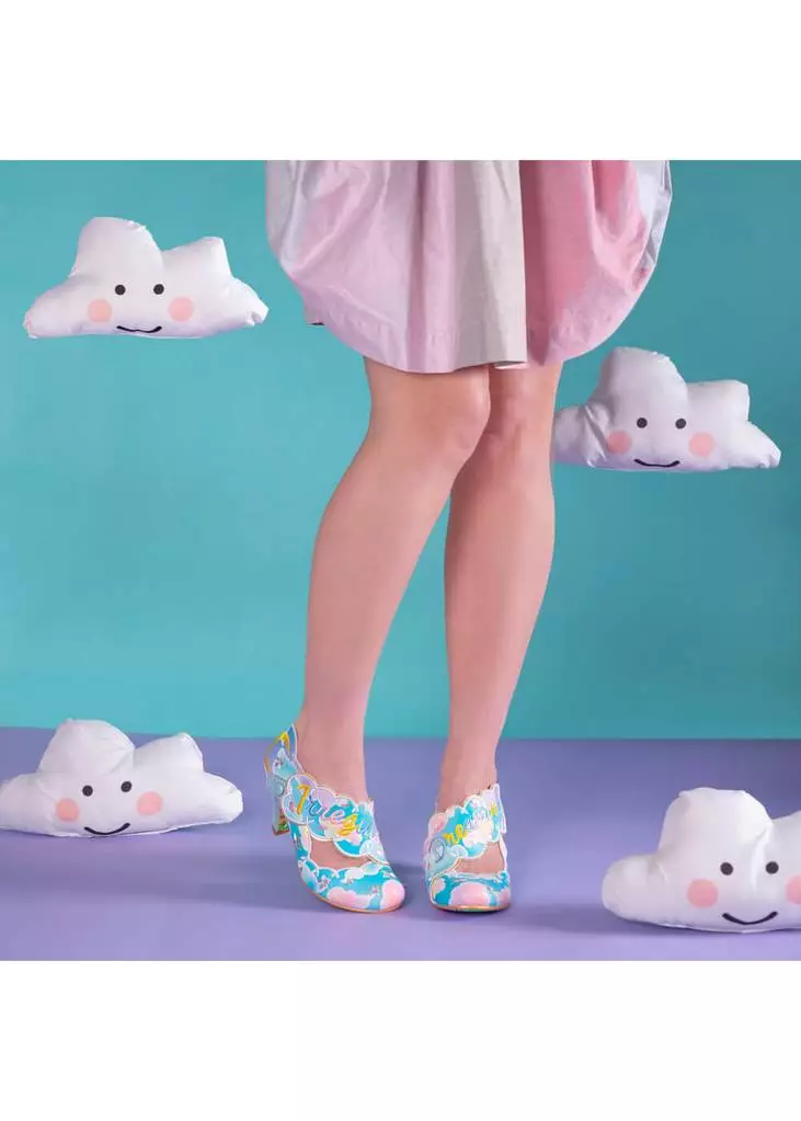 Irregular Choice Irregular Dreaming Pumps Blue Gold 4 Irregular Choice Irregular Dreaming Pumps Blue Gold