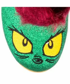 New In Irregular Choice The Grinch Merry Grinchmas Pumps Green Burgundy
