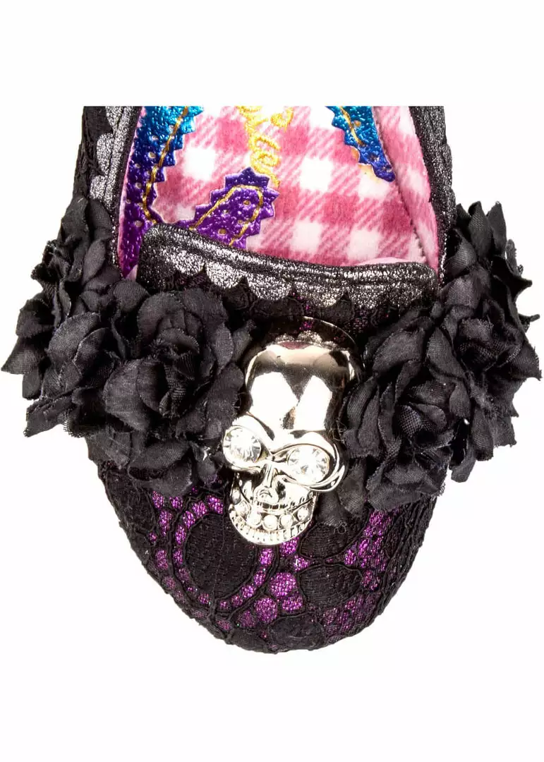 New In Irregular Choice Halloween Dark Daydream Lace Pumps Black 4 New In Irregular Choice Halloween Dark Daydream Lace Pumps Black