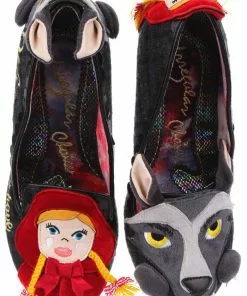 Irregular Choice Visiting Grandma 50's Pumps Black New In 18 Irregular Choice Visiting Grandma 50's Pumps Black New In