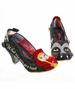 Irregular Choice Visiting Grandma 50's Pumps Black New In