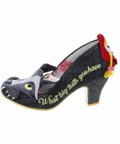 Irregular Choice Visiting Grandma 50's Pumps Black New In 19 Irregular Choice Visiting Grandma 50's Pumps Black New In
