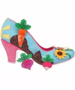New In Irregular Choice Absolutely Radishing Pumps Vegetables Mint 14 New In Irregular Choice Absolutely Radishing Pumps Vegetables Mint