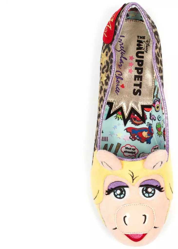 Irregular Choice Muppets Her Moiness Flats Brown 11 Irregular Choice Muppets Her Moiness Flats Brown