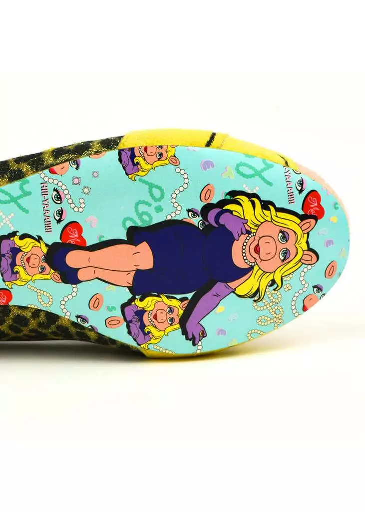 Irregular Choice Muppets Her Moiness Flats Brown 7 Irregular Choice Muppets Her Moiness Flats Brown