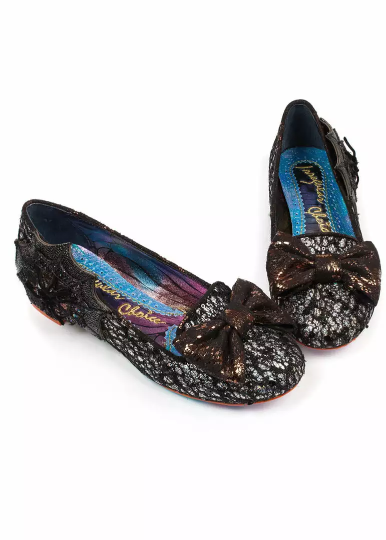 New In Irregular Choice Special Halloween Edition Incy Wincy Shoes Black 6 New In Irregular Choice Special Halloween Edition Incy Wincy Shoes Black