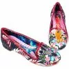 Irregular Choice Savannah Giraffe Zebra Flats Black New In 2 Irregular Choice Savannah Giraffe Zebra Flats Black New In