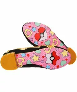 New In Irregular Choice Pokémon Pikachu Dreams Ballerinas Flats Black 14 New In Irregular Choice Pokémon Pikachu Dreams Ballerinas Flats Black