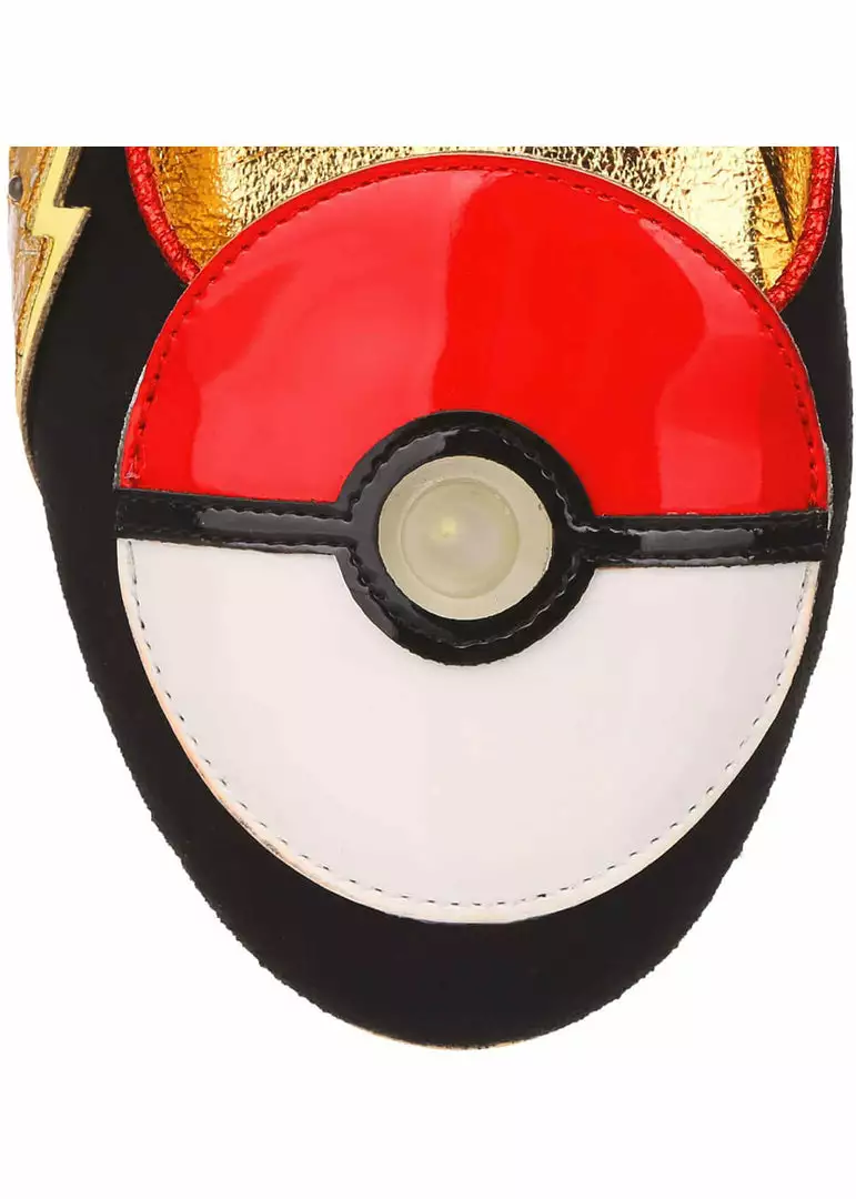 New In Irregular Choice Pokémon Pikachu Dreams Ballerinas Flats Black 10 New In Irregular Choice Pokémon Pikachu Dreams Ballerinas Flats Black