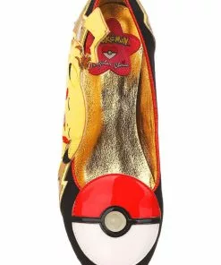 New In Irregular Choice Pokémon Pikachu Dreams Ballerinas Flats Black 15 New In Irregular Choice Pokémon Pikachu Dreams Ballerinas Flats Black