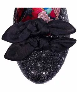 New In Irregular Choice Flickety Kiss Glitter 50's Pumps Black 10 New In Irregular Choice Flickety Kiss Glitter 50's Pumps Black