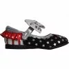 Irregular Choice Kids Star Chaser Schoes Black Red 1 Irregular Choice Kids Star Chaser Schoes Black Red