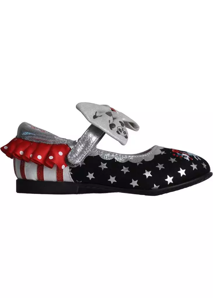 Irregular Choice Kids Star Chaser Schoes Black Red 3 Irregular Choice Kids Star Chaser Schoes Black Red