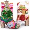 Irregular Choice Xmas Trees A Crowd Boots