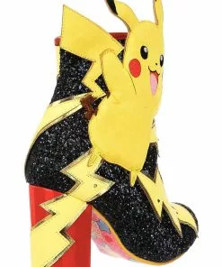 Irregular Choice Pokémon Shock Walk Pikachu Boots Yellow New In