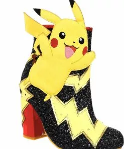 Irregular Choice Pokémon Shock Walk Pikachu Boots Yellow New In