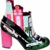 Irregular Choice Highway Honey Hotel Boots Black New In 2 Irregular Choice Highway Honey Hotel Boots Black New In